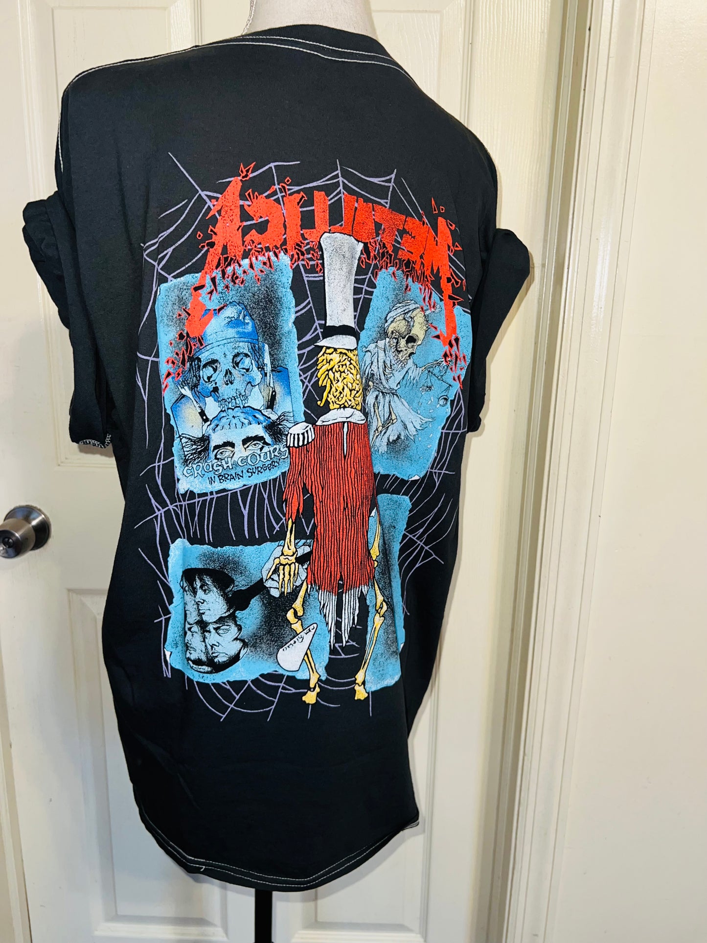 Metallica Double Sided Oversized Distressed Tee