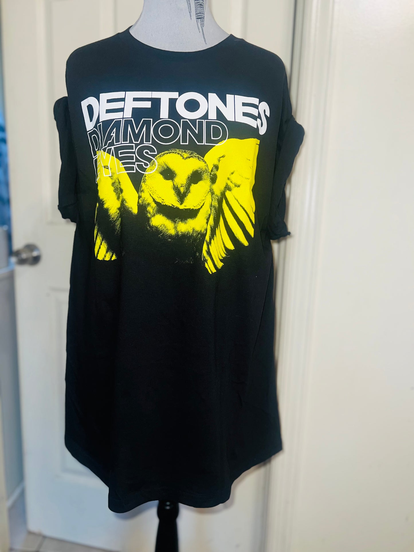 Deftones Oversized Distressed Tee