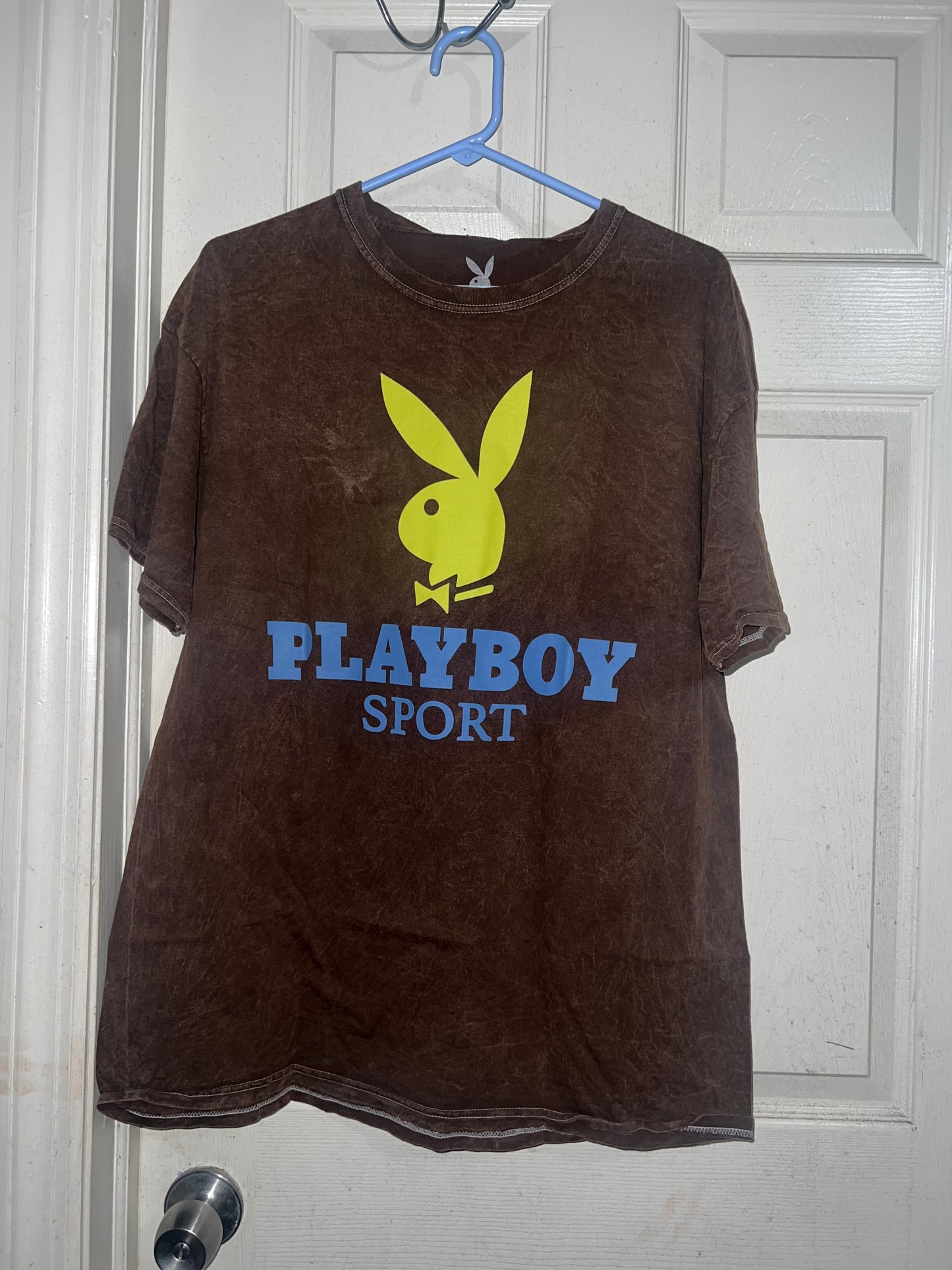 Playboy Sport Oversized Distressed Tee