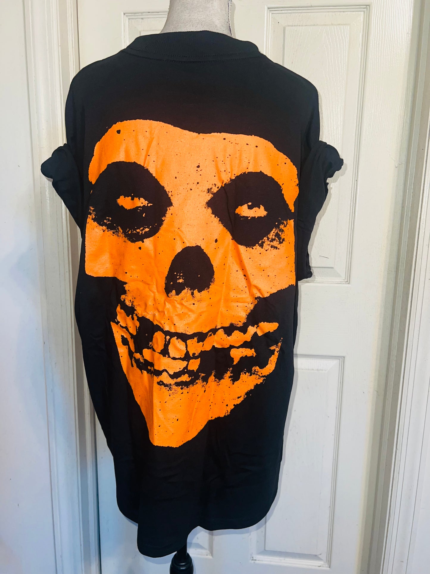 Misfits Double Sided Oversized Distressed Tee