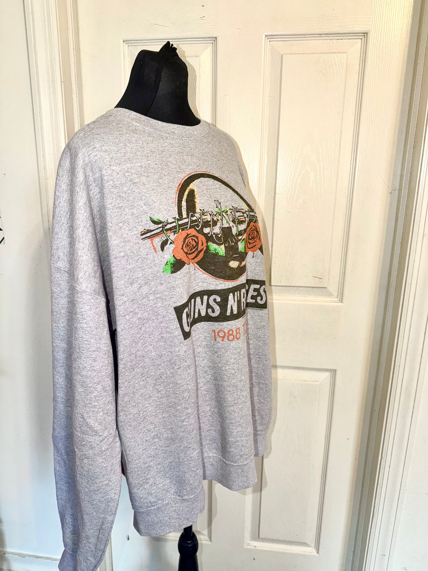 Guns N’ Roses Double Sided Oversized Sweatshirt