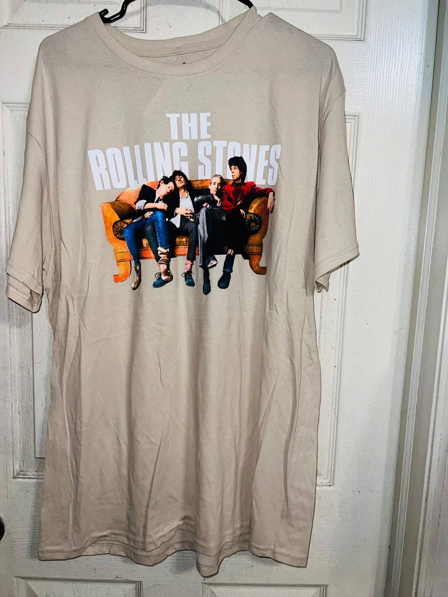 The Rolling Stones Double Sided Distressed Tee