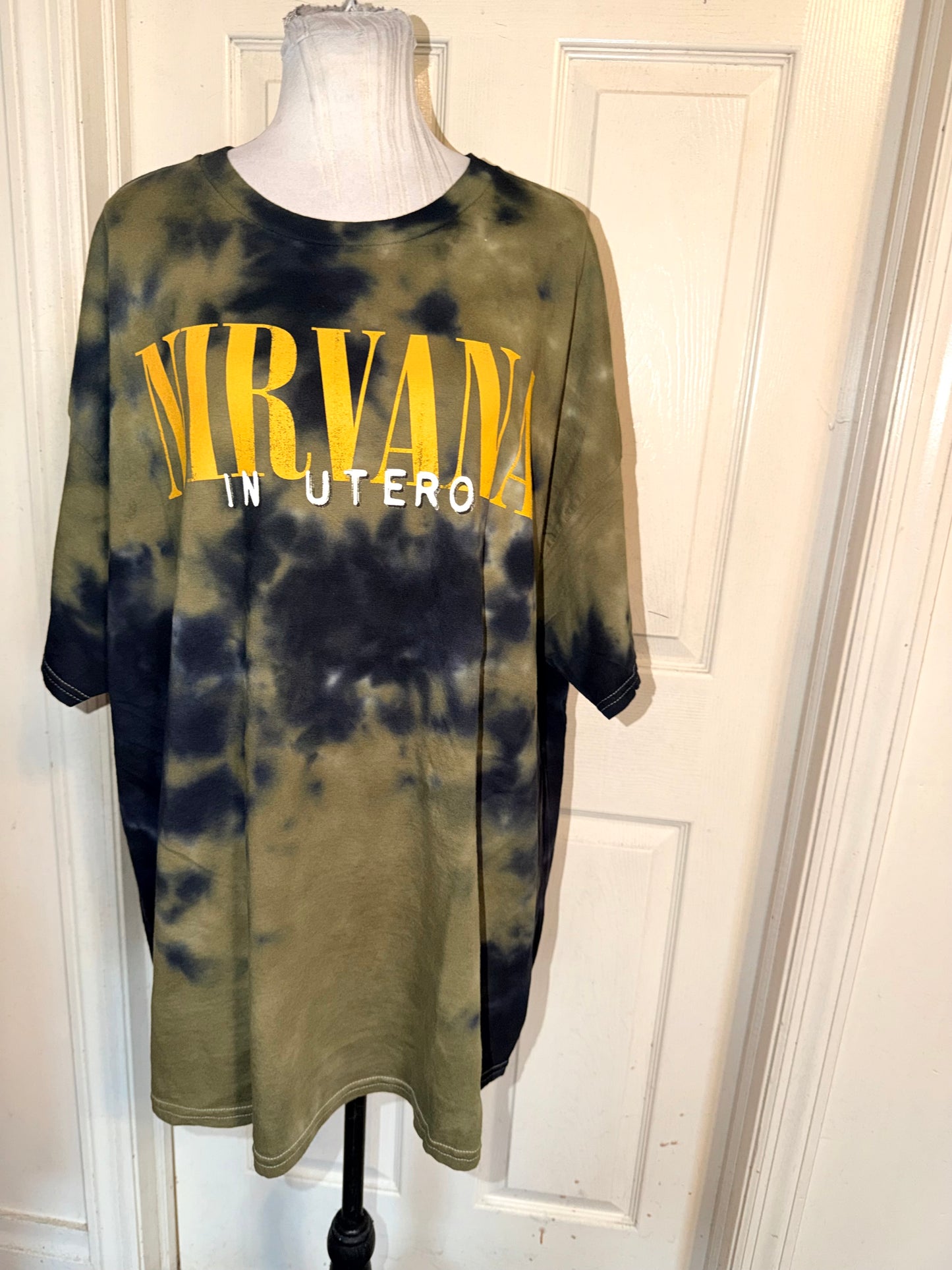 Nirvana Double Sided Oversized Tee