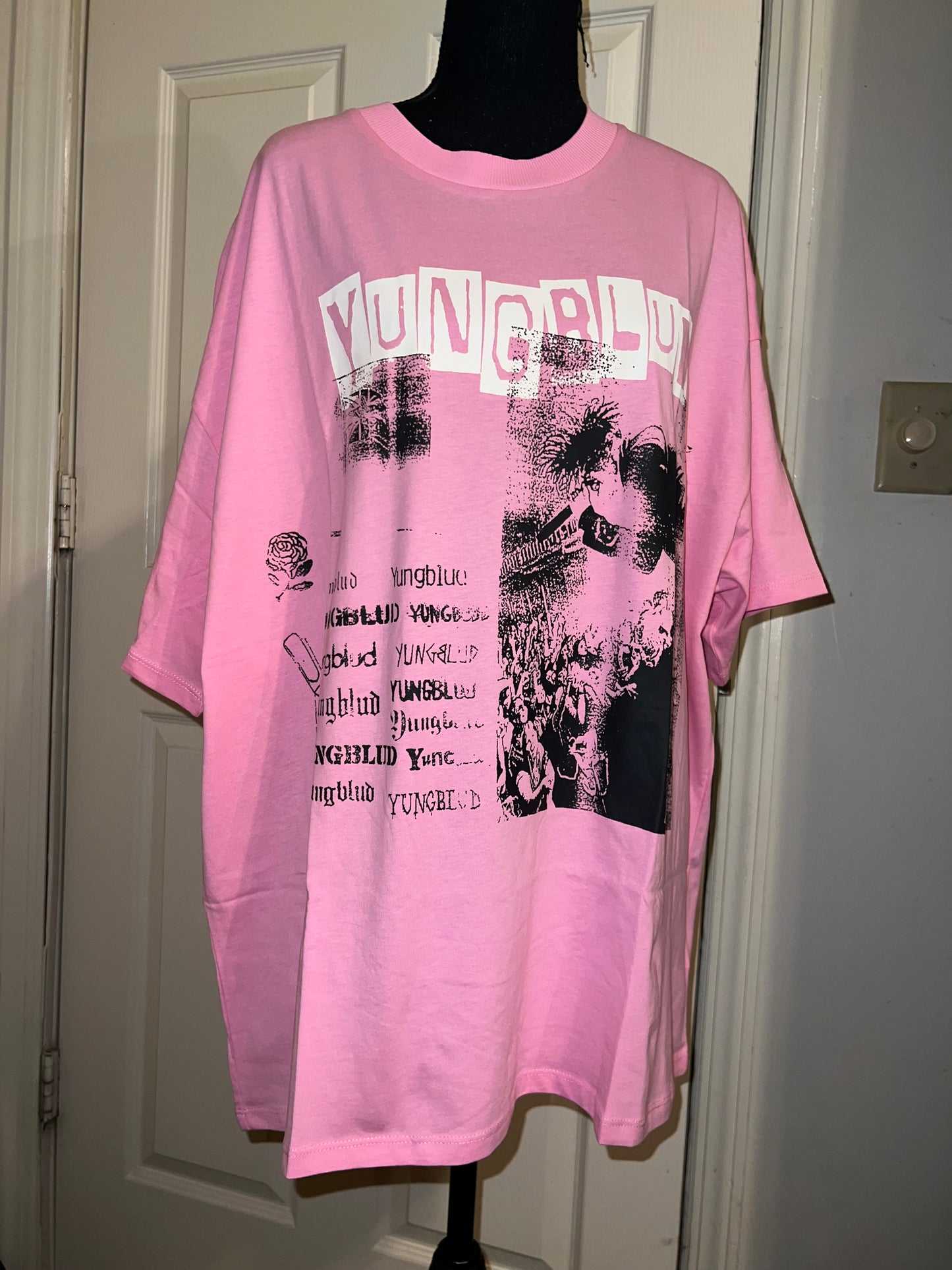 Yungblud Oversized Distressed Tee