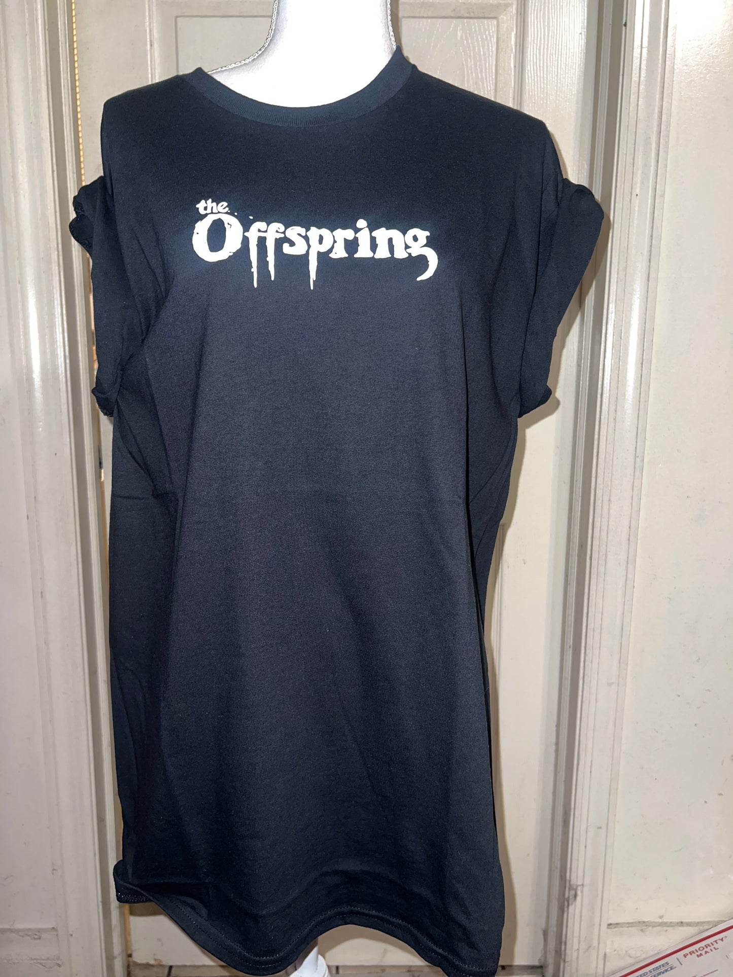 The Offspring Double Sided Oversized Distressed Tee