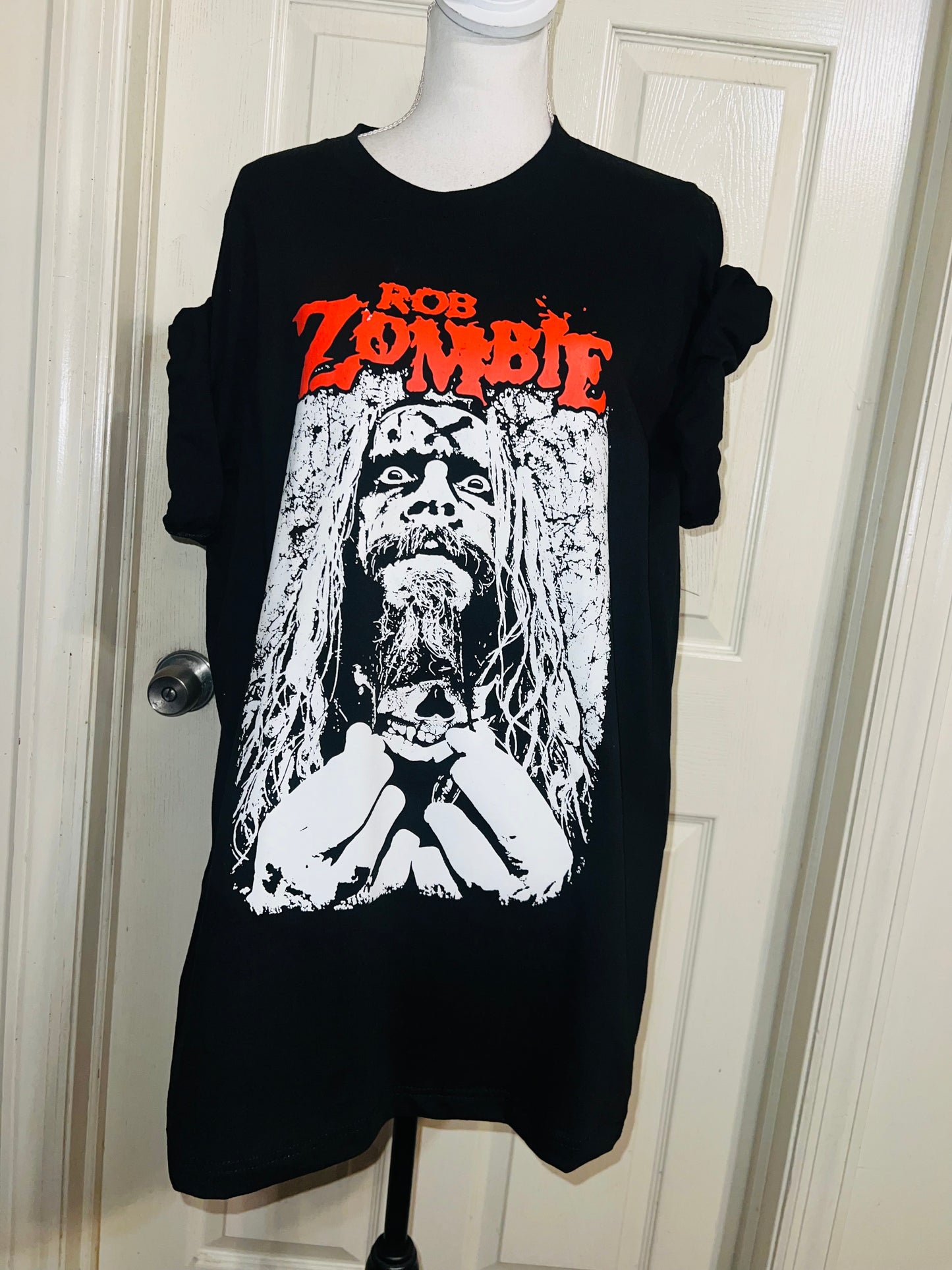 Rob Zombie Oversized Distressed Tee