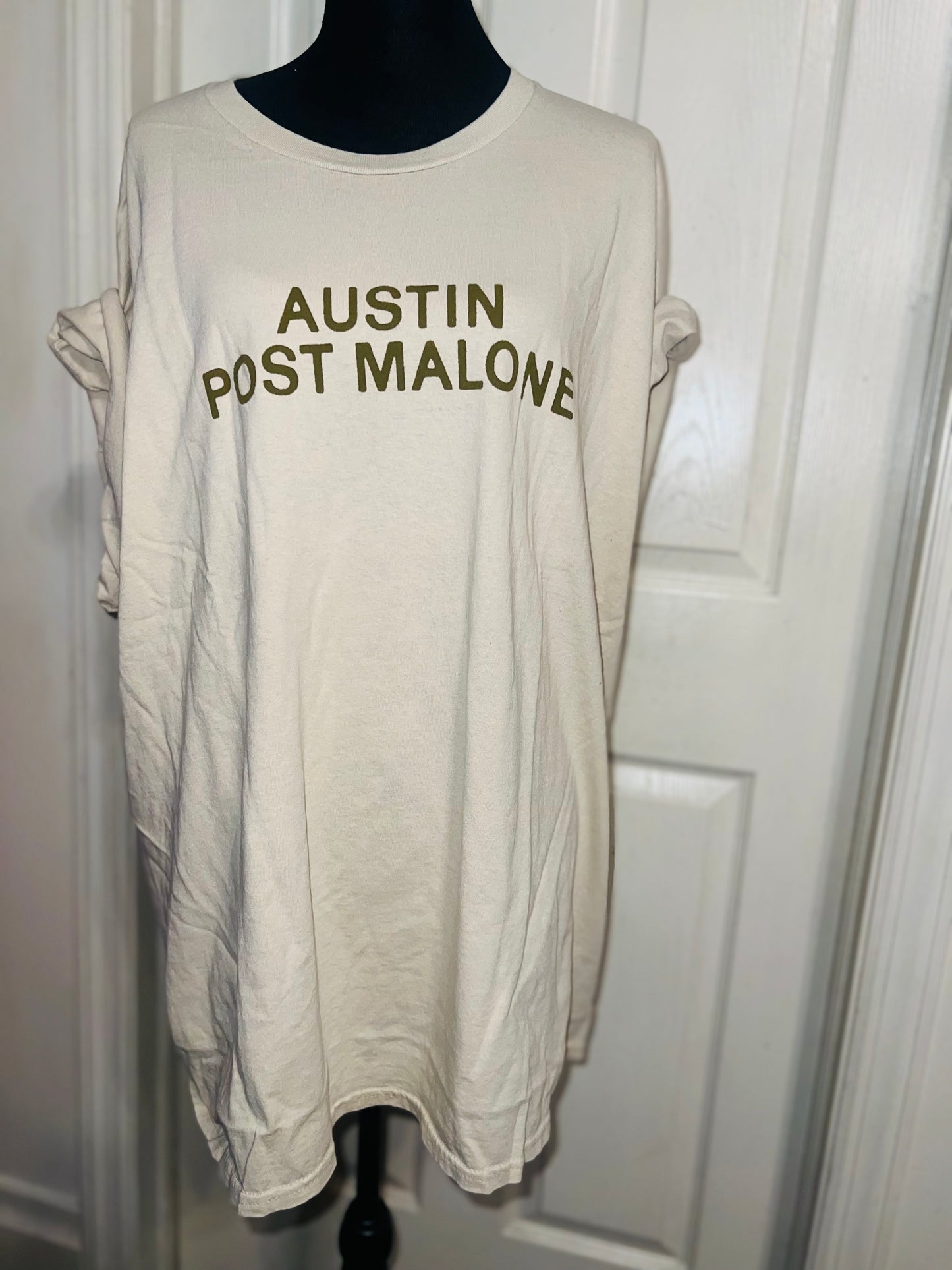 Post Malone Austin Double Sided Distressed Tee