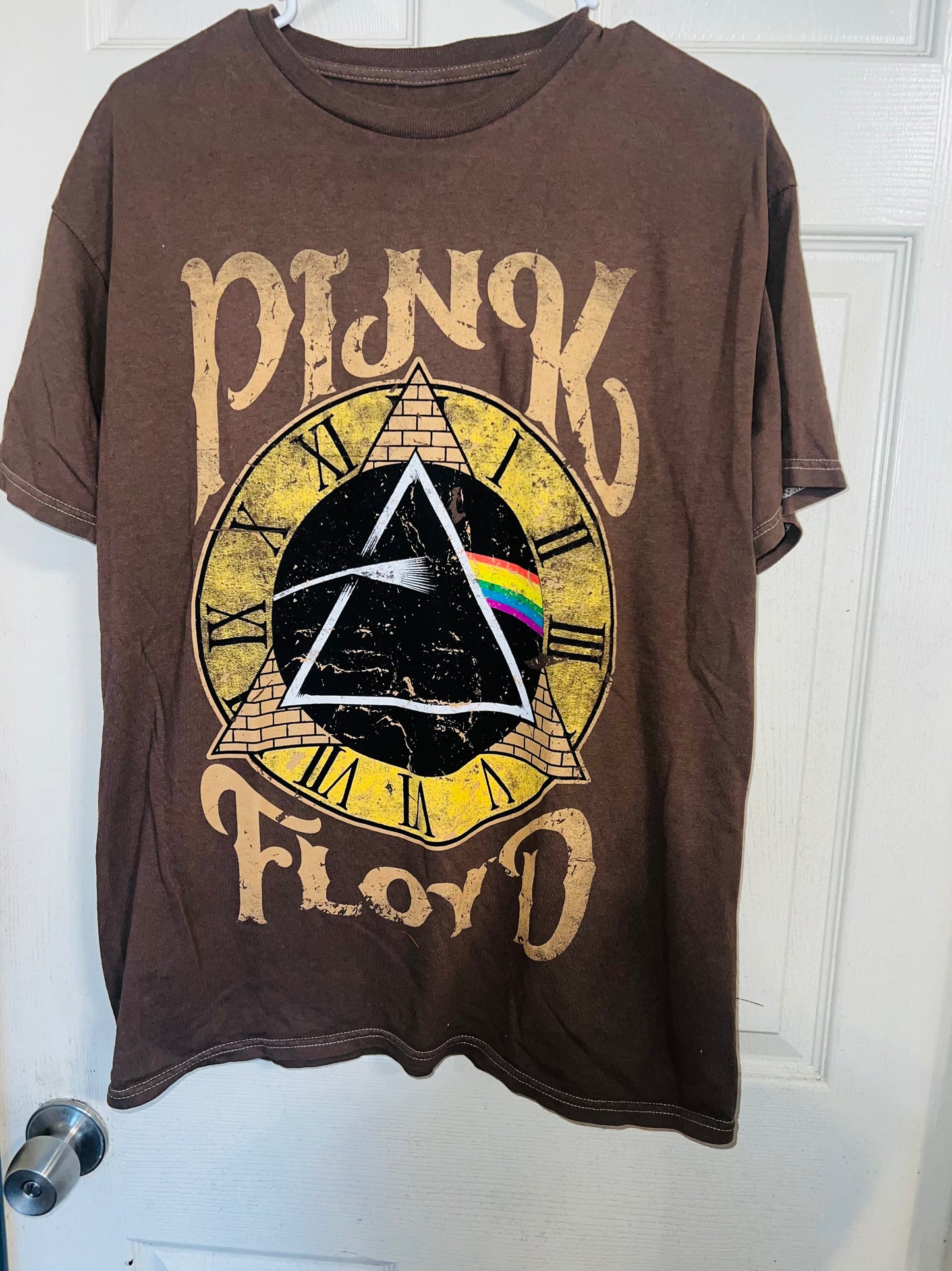 Pink Floyd Oversized Distressed Tee