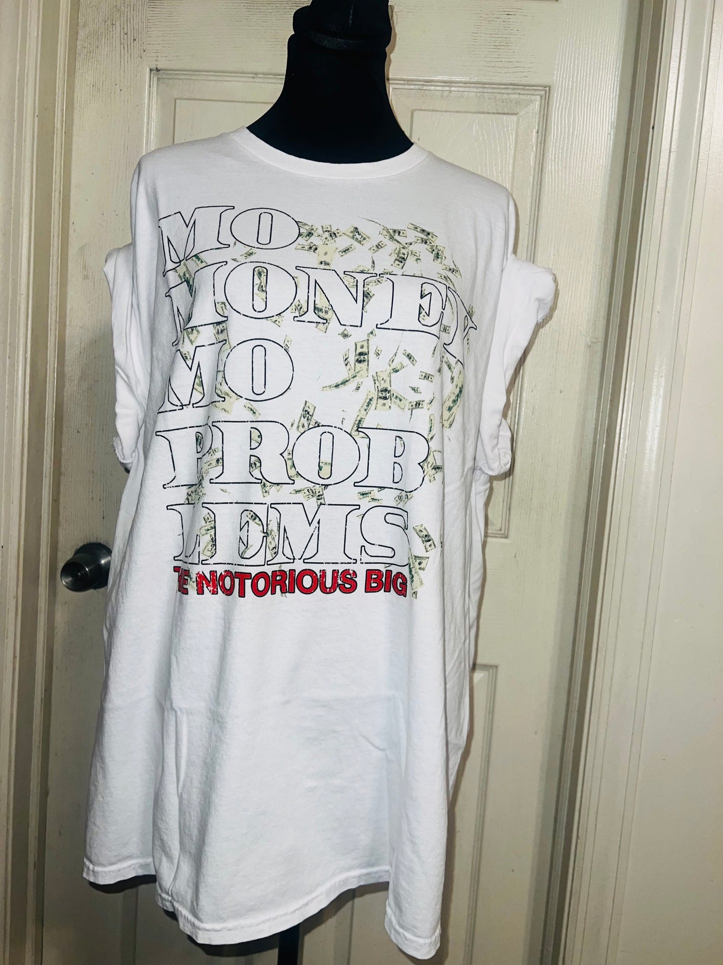 Notorious BIG Oversized Distressed Tee