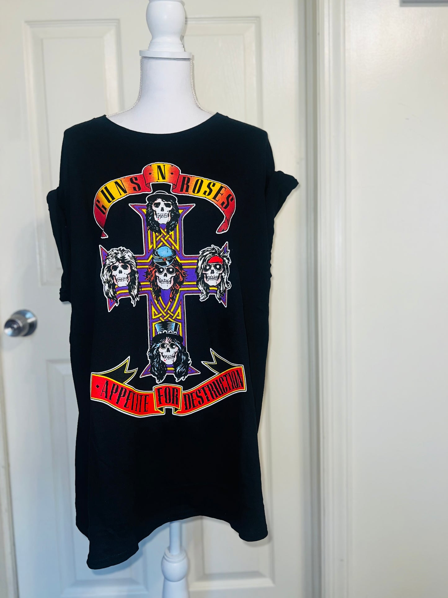 Guns N’ Roses Oversized Distressed Tee