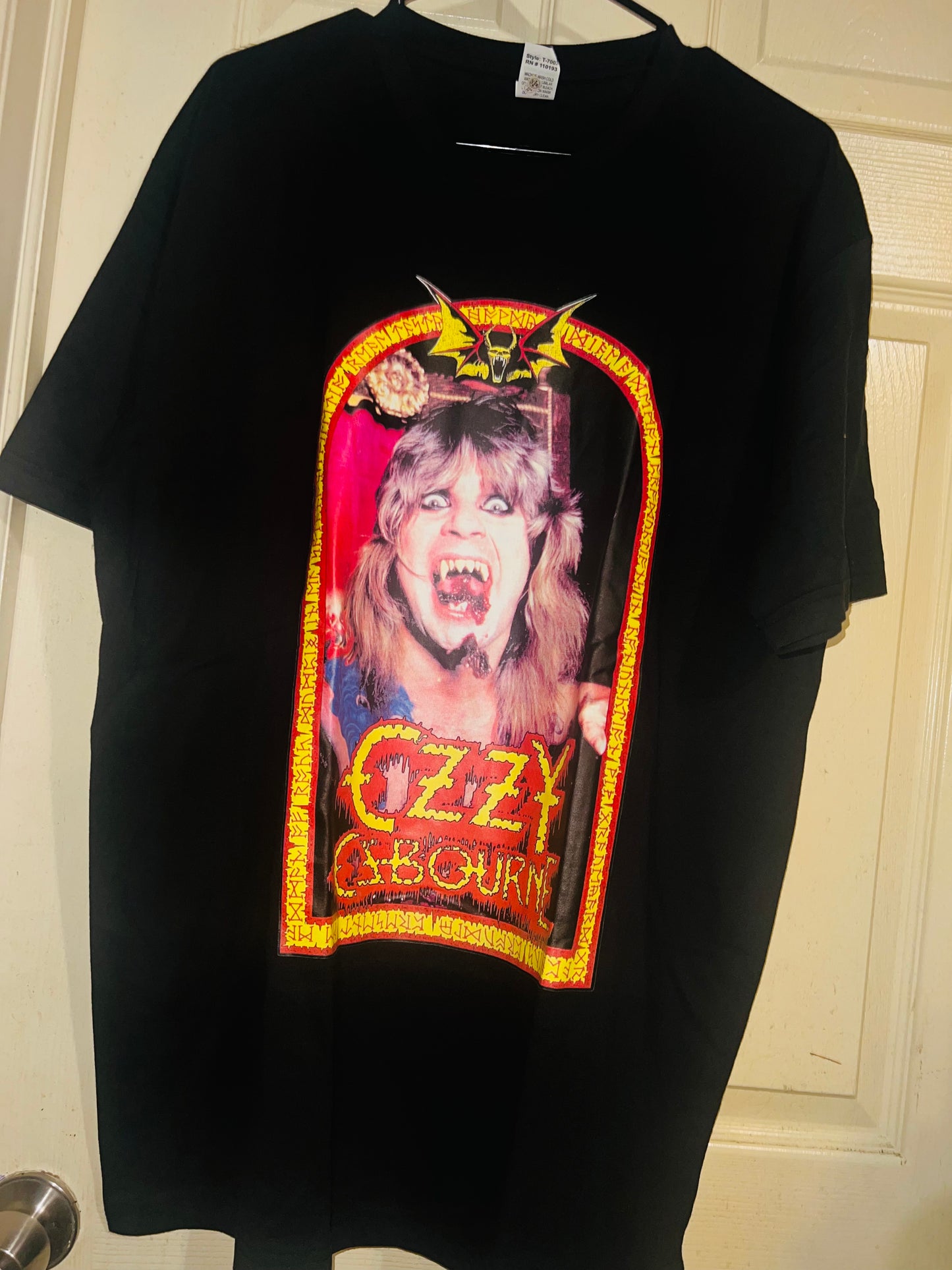 Ozzy Osbourne Oversized Distressed Tee