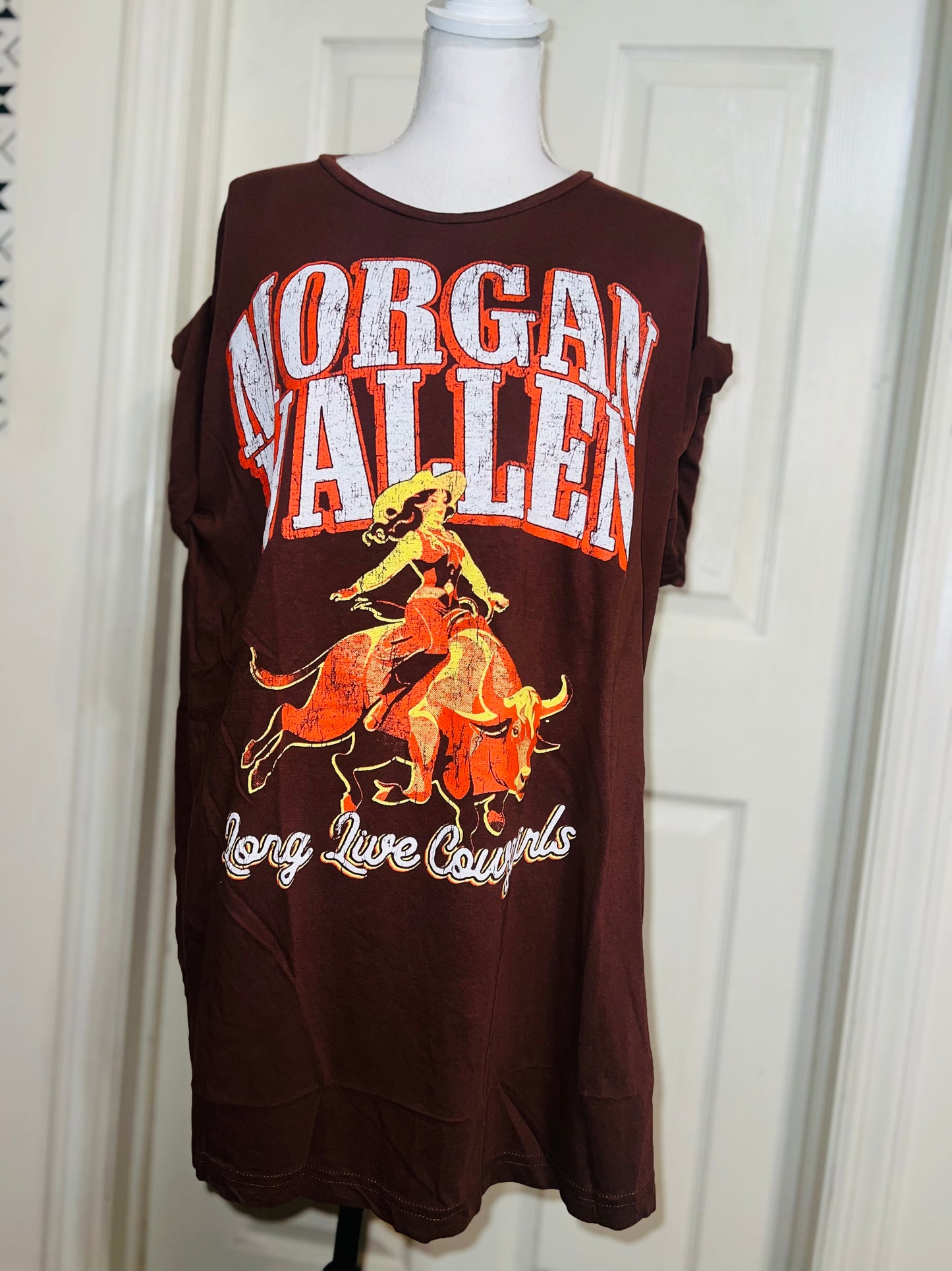 Morgan Wallen Oversized Distressed Tee