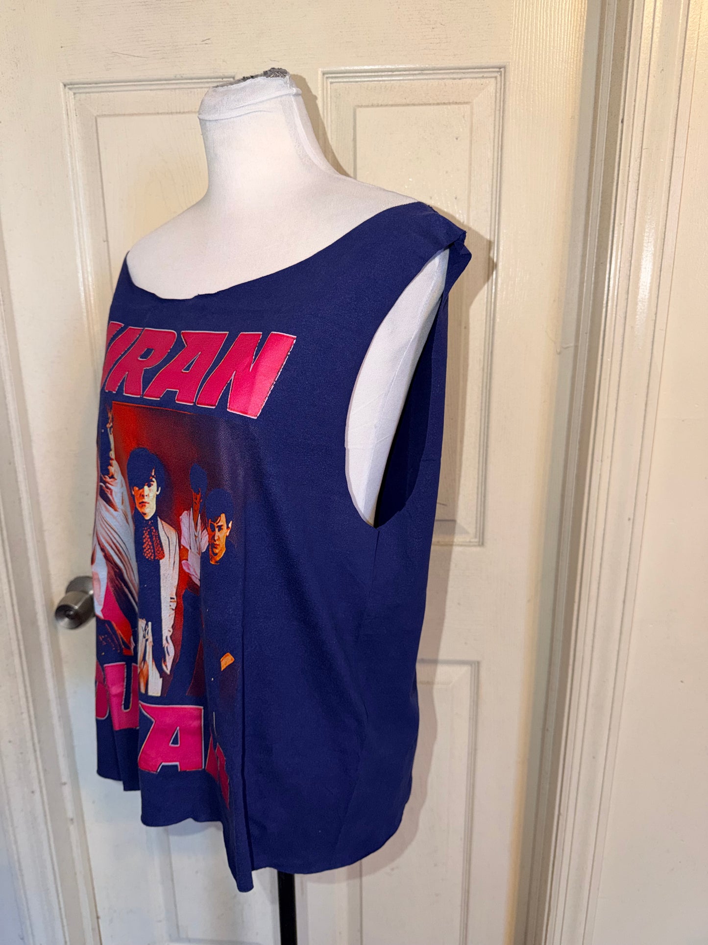 Duran Duran Oversized Distressed Tank