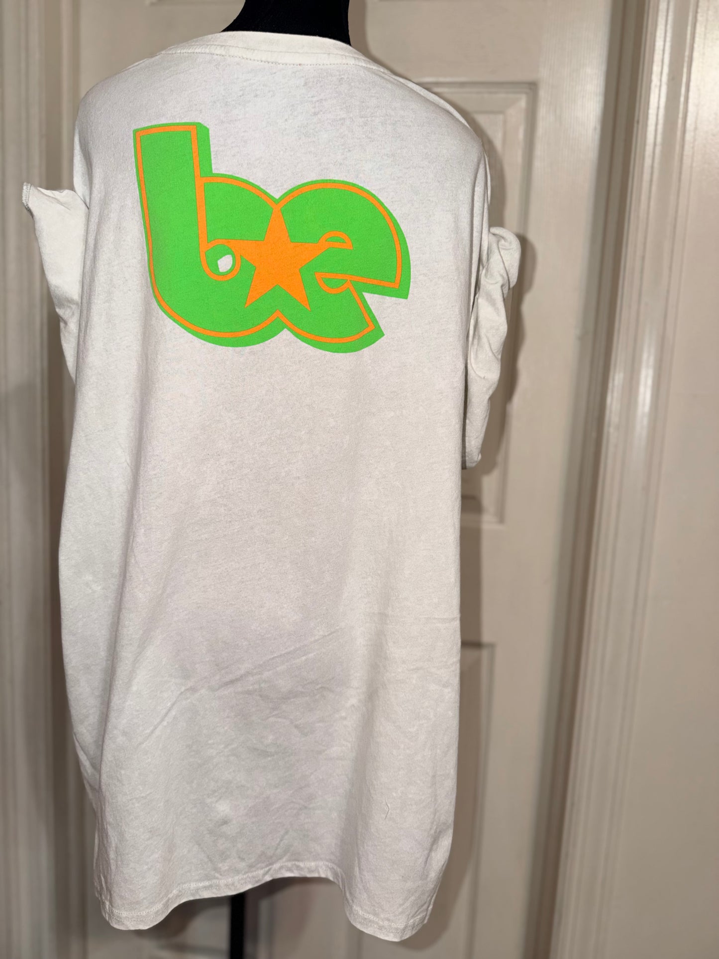 Billie Eilish Double Sided Oversized Distressed Tee