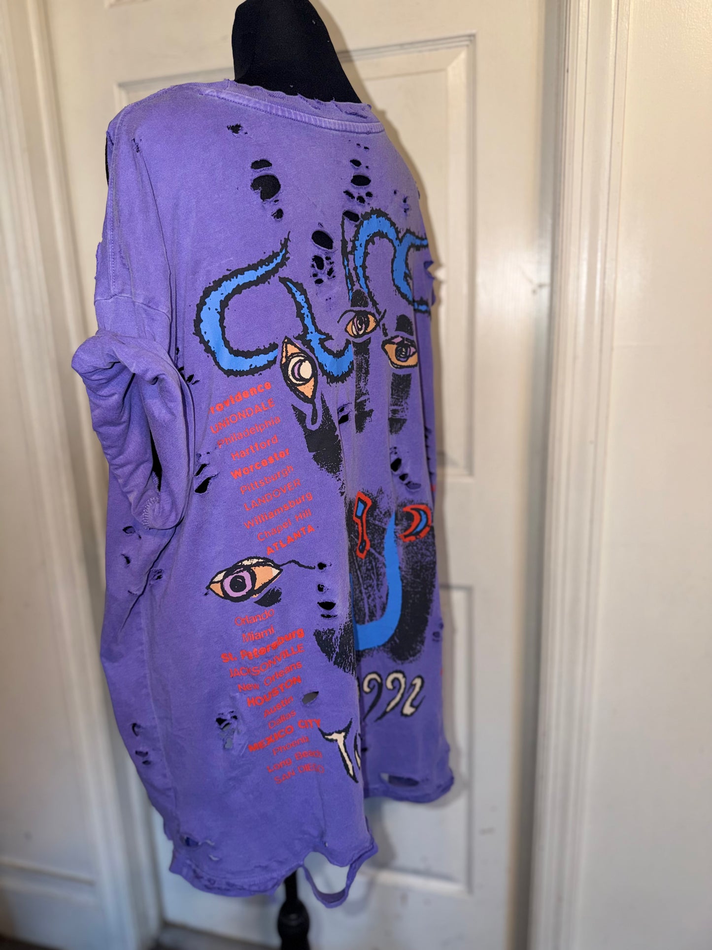 The Cure Double Sided Oversized Tee