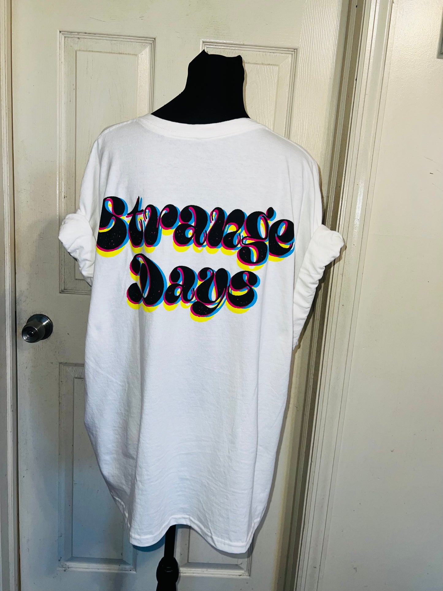 The Doors Double Sided Oversized Distressed Tee