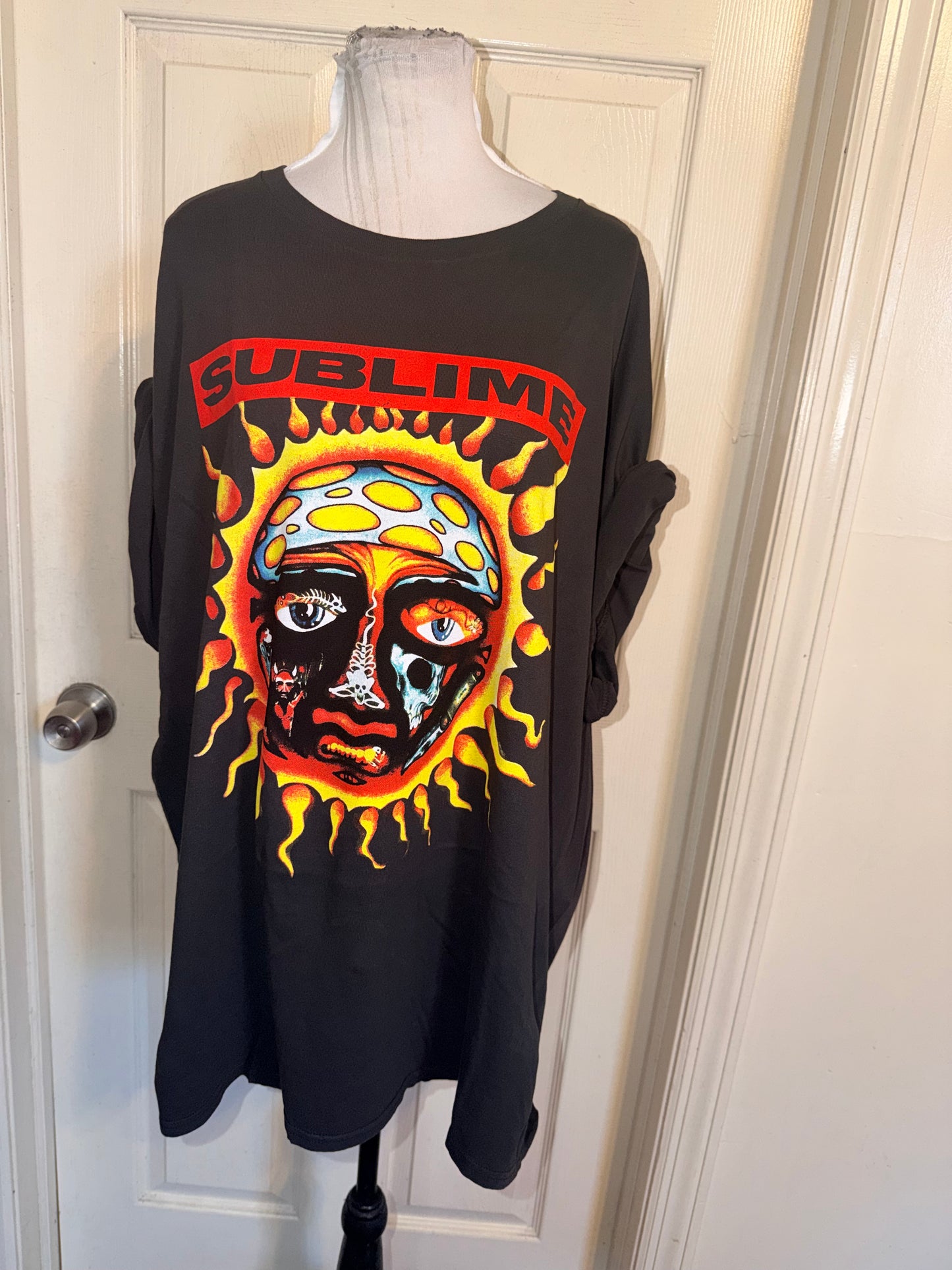 Sublime Double Sided Oversized Distressed Tee