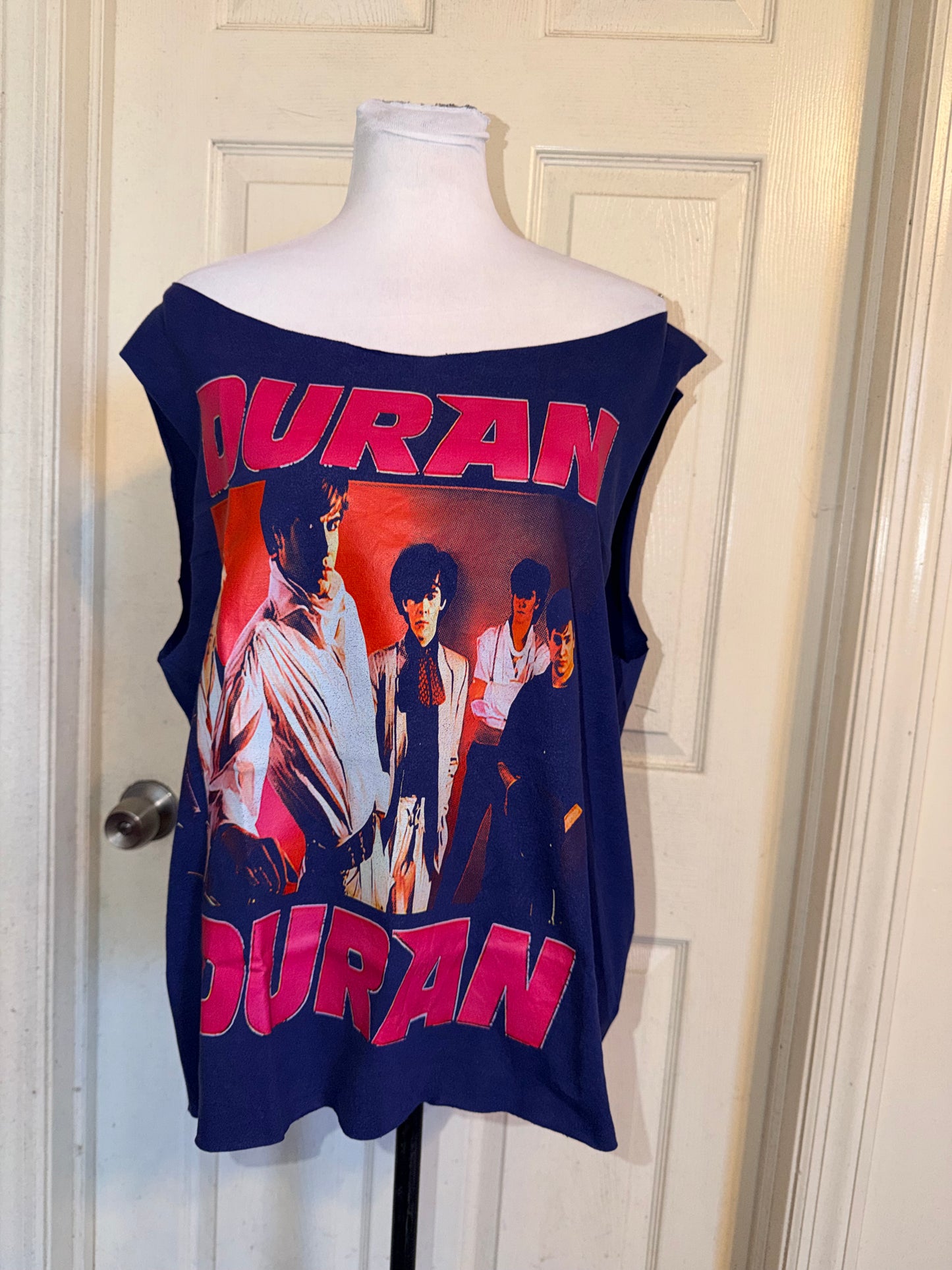 Duran Duran Oversized Distressed Tank