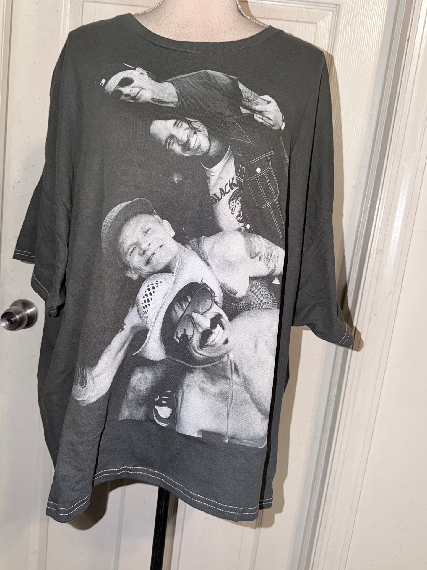 Red Hot Chili Peppers Oversized Distressed Tee
