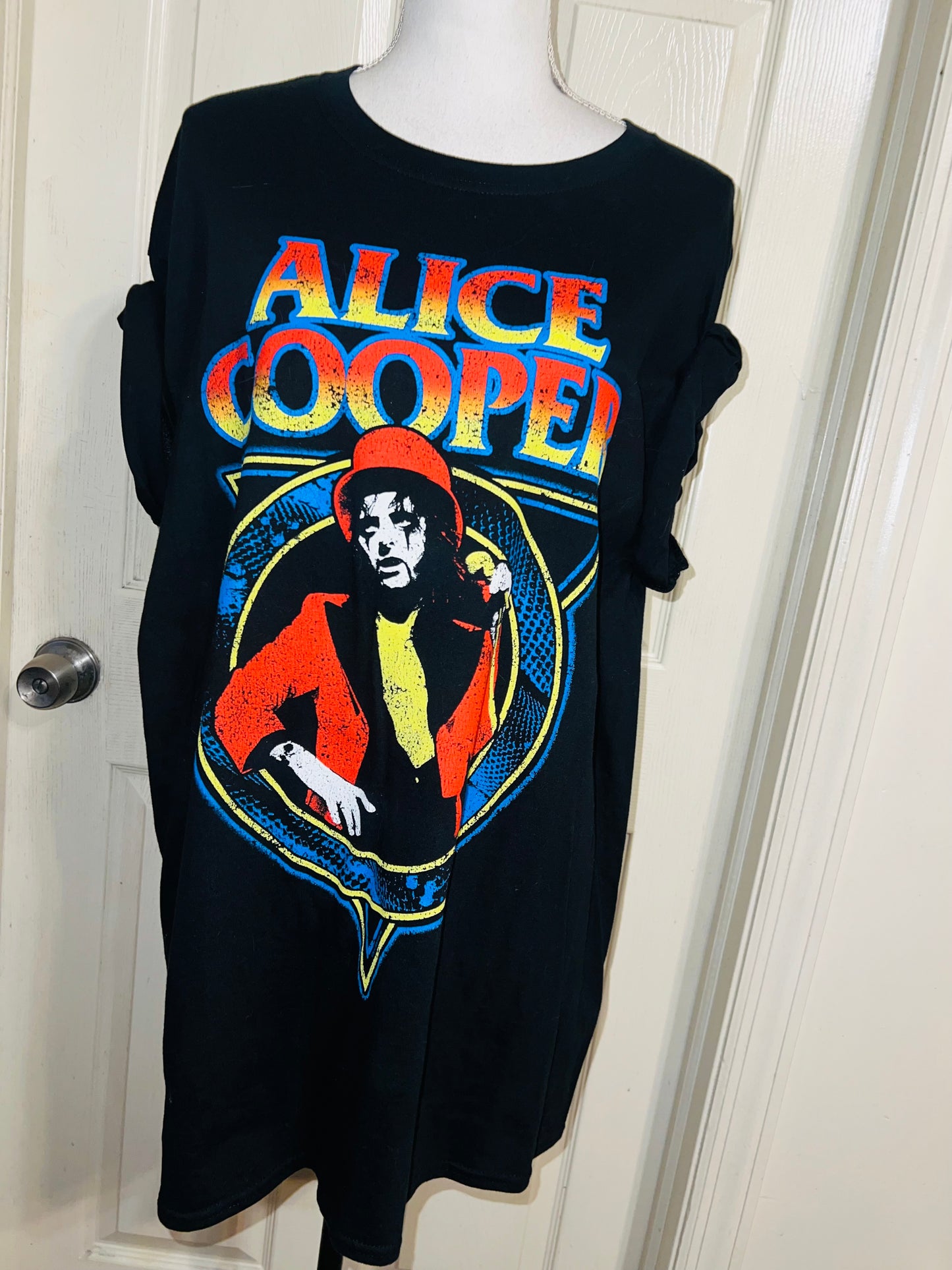 Alice Cooper Distressed Tee