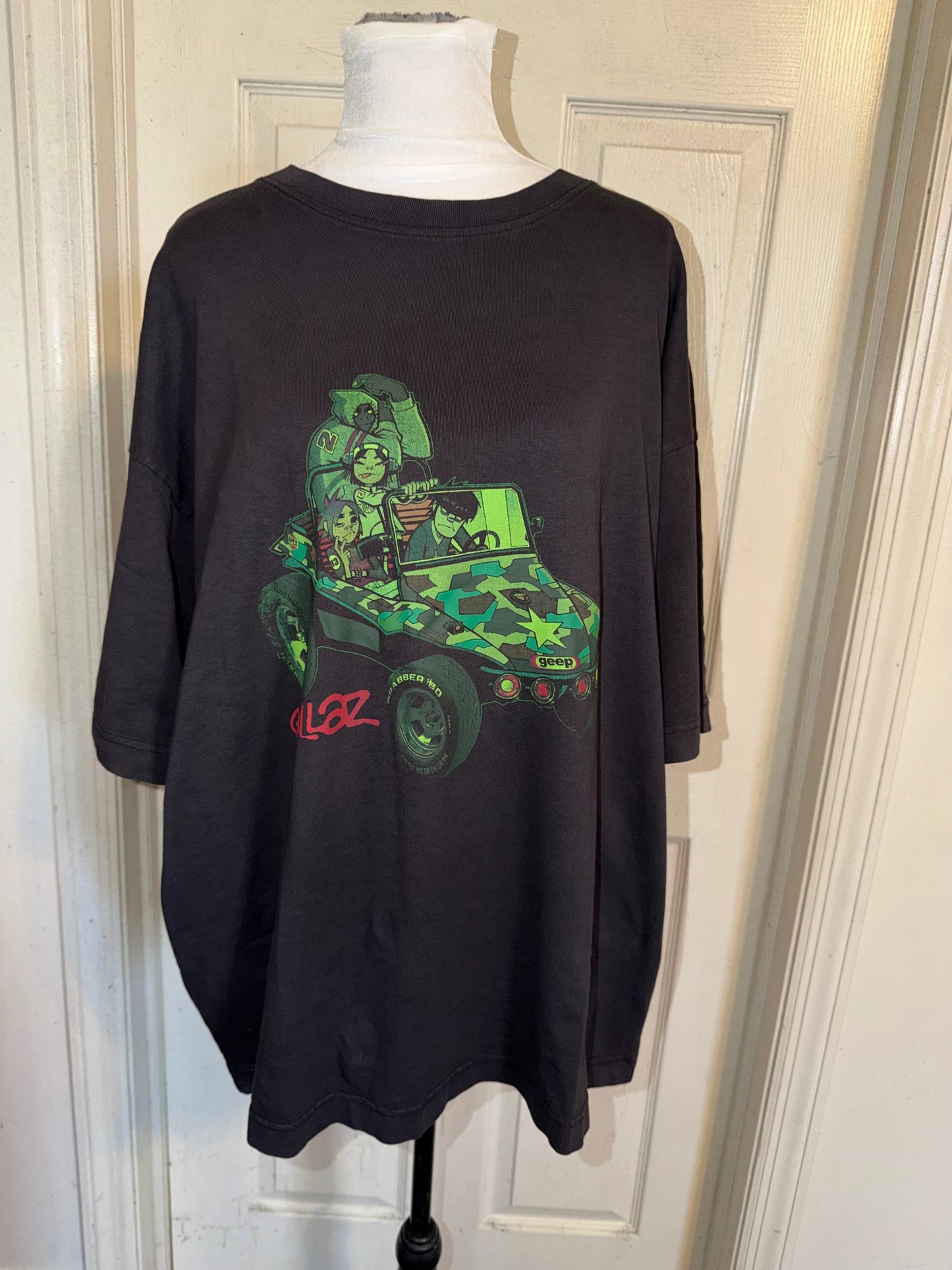 Gorillaz Oversized Distressed Tee