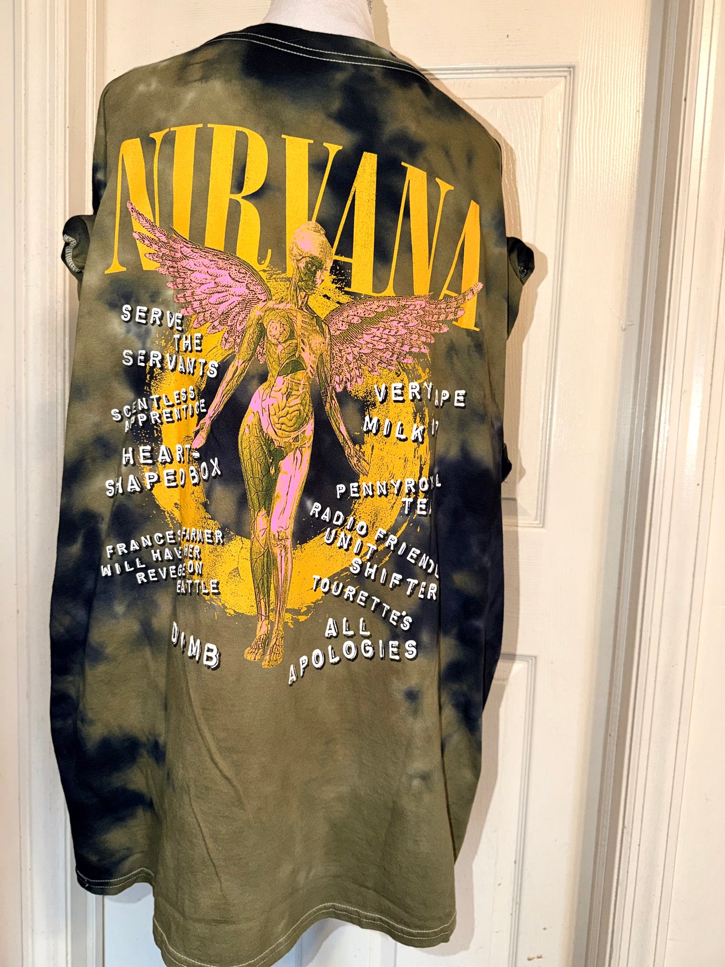 Nirvana Double Sided Oversized Tee