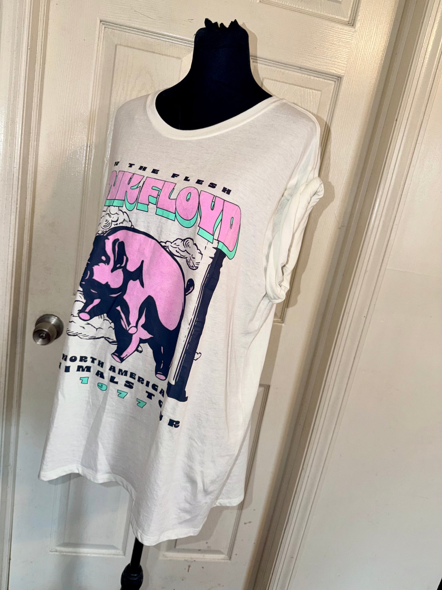 Pink Floyd Double Sided Oversized Tee