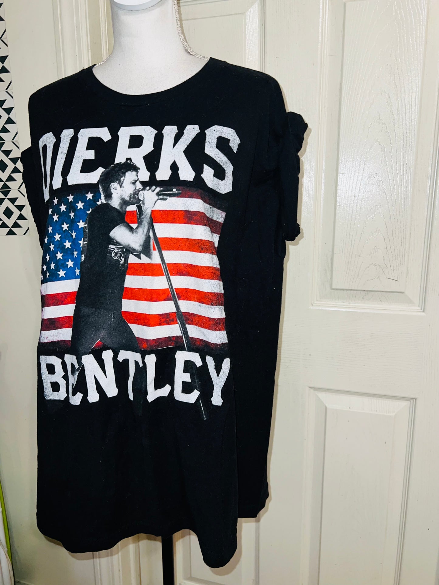 Dirks Bentley 2015 Double Sided Distressed Tee