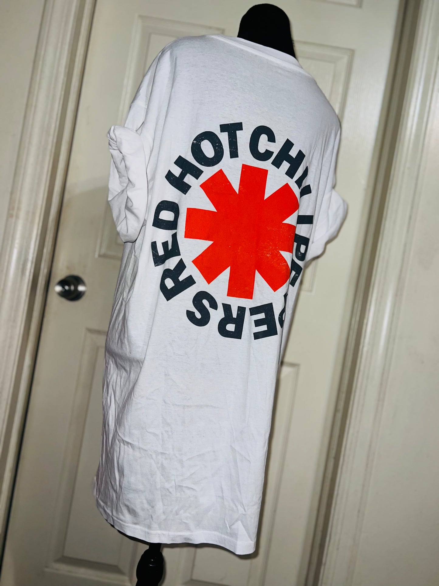 Red Hot Chili Peppers Double Sided Oversized Tee