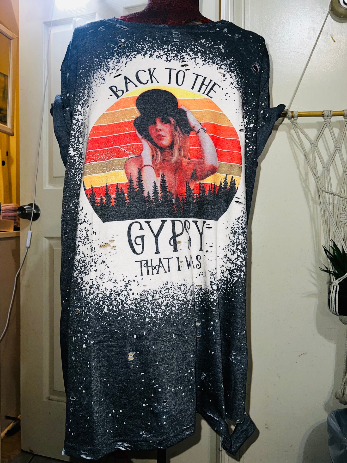 Stevie Nicks Distressed Tee