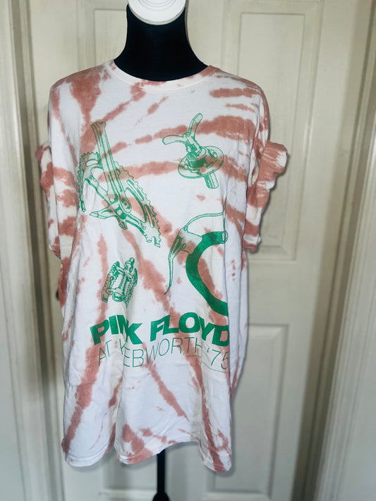 Pink Floyd Oversized Distressed Tee