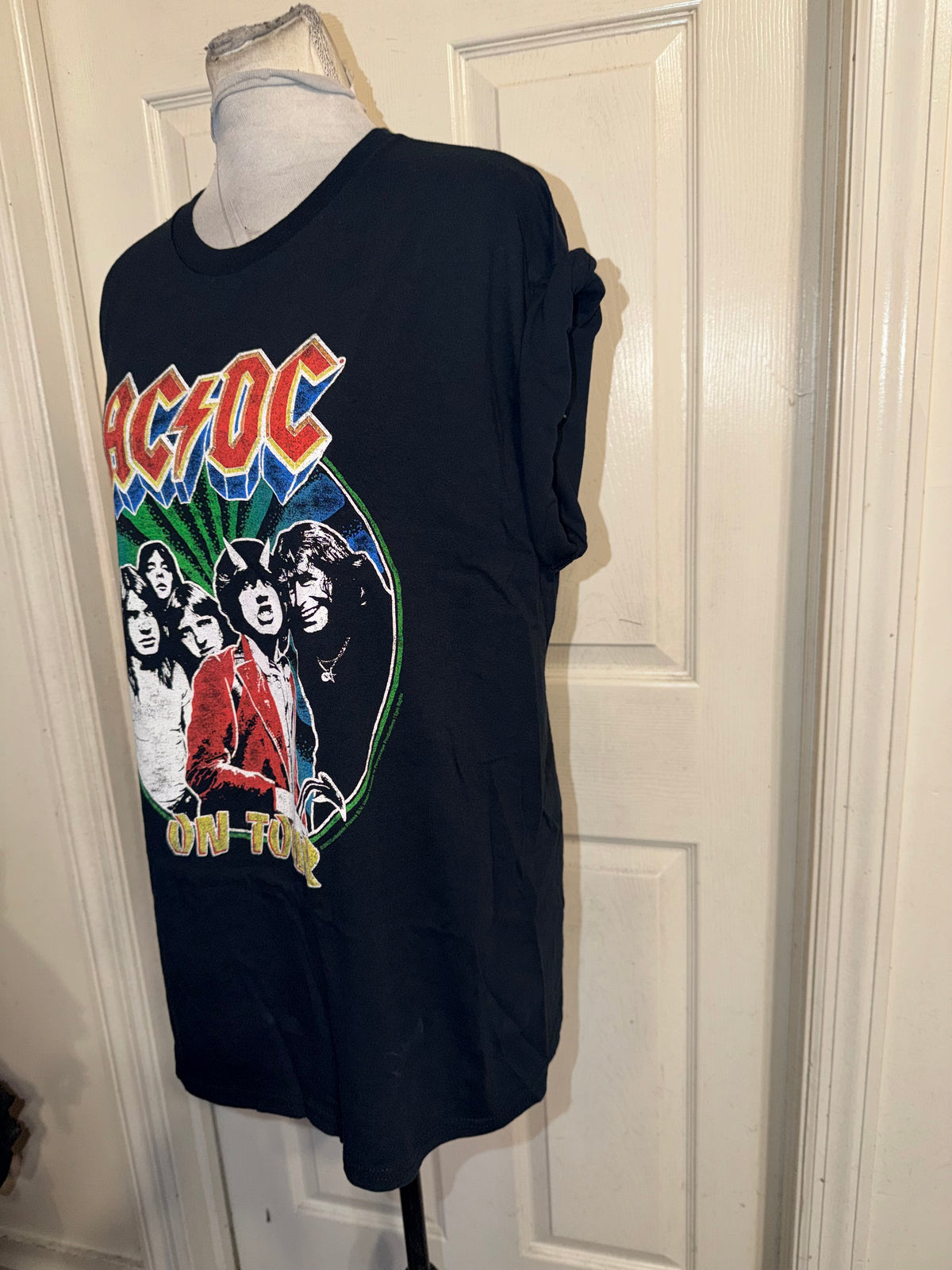 AC/DC Double Sided Oversized Tee
