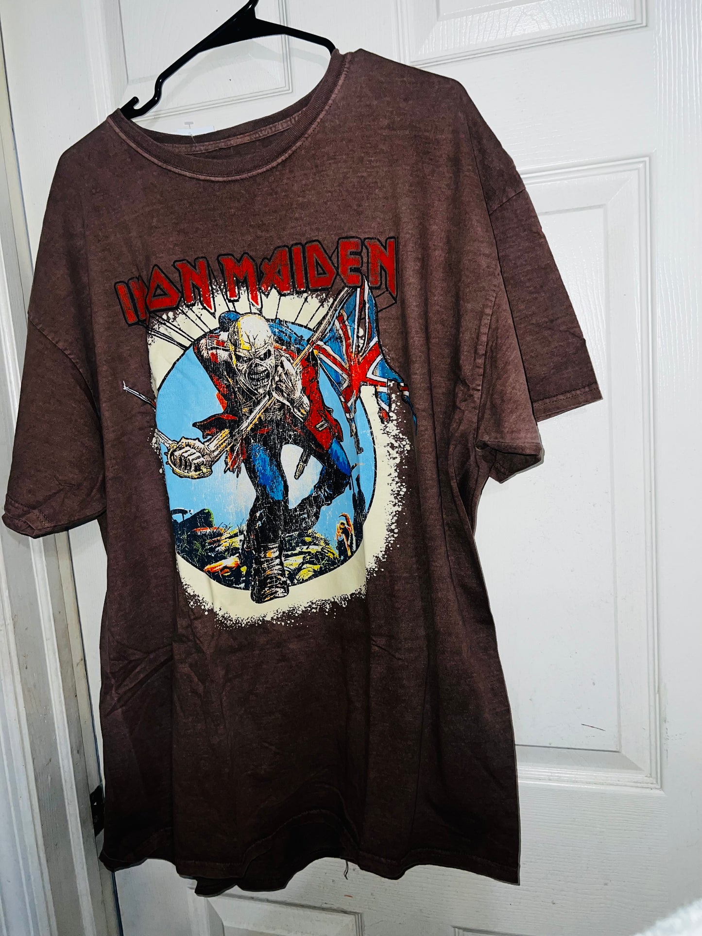 Iron Maiden Oversized Distressed Tee