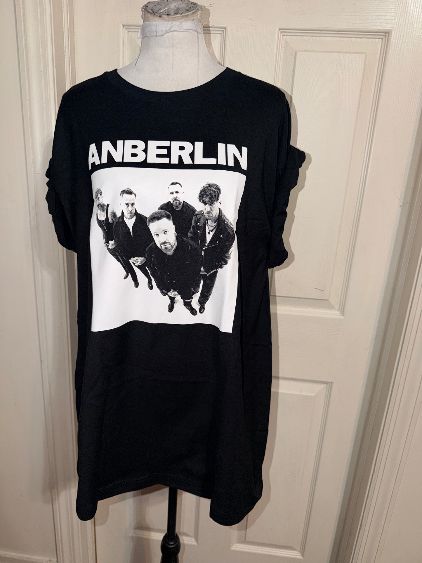 Anberlin Oversized Distressed Tee