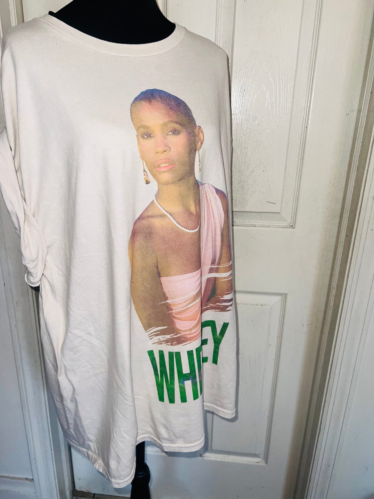 Whitney Oversized Distreased Tee