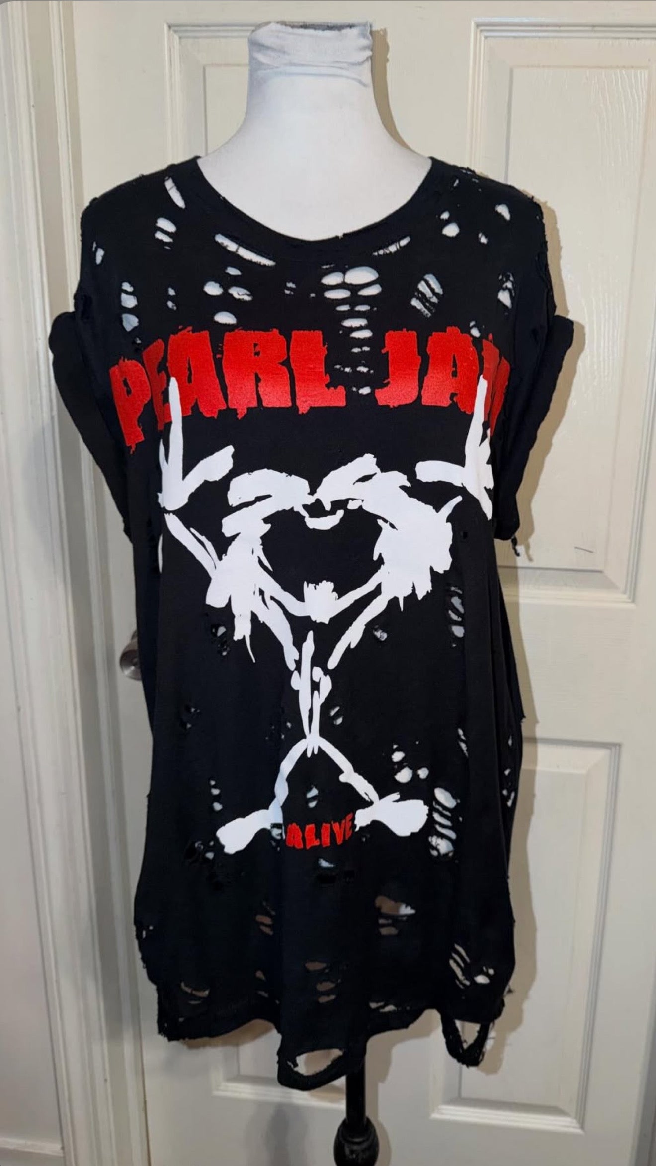 Pearl Jam Double Sided Oversized Tee