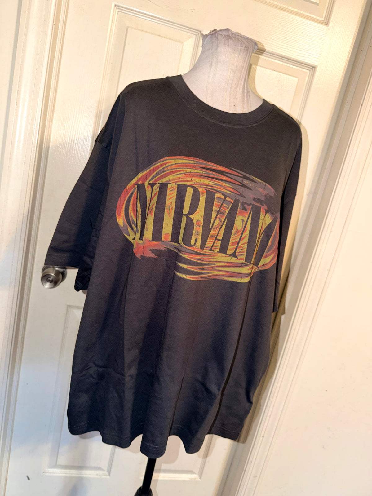 Nirvana Double Sided Oversized Tee
