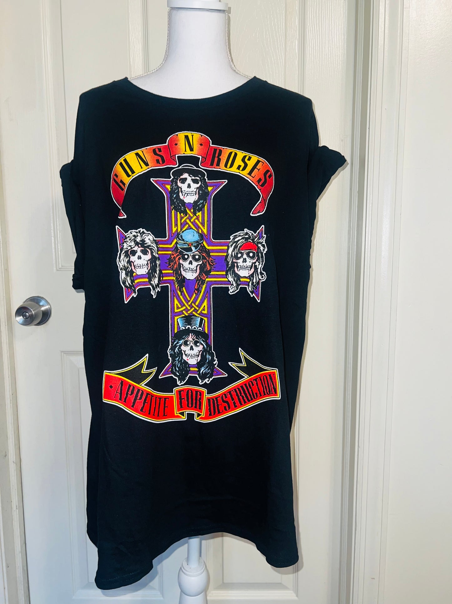 Guns N’ Roses Oversized Distressed Tee