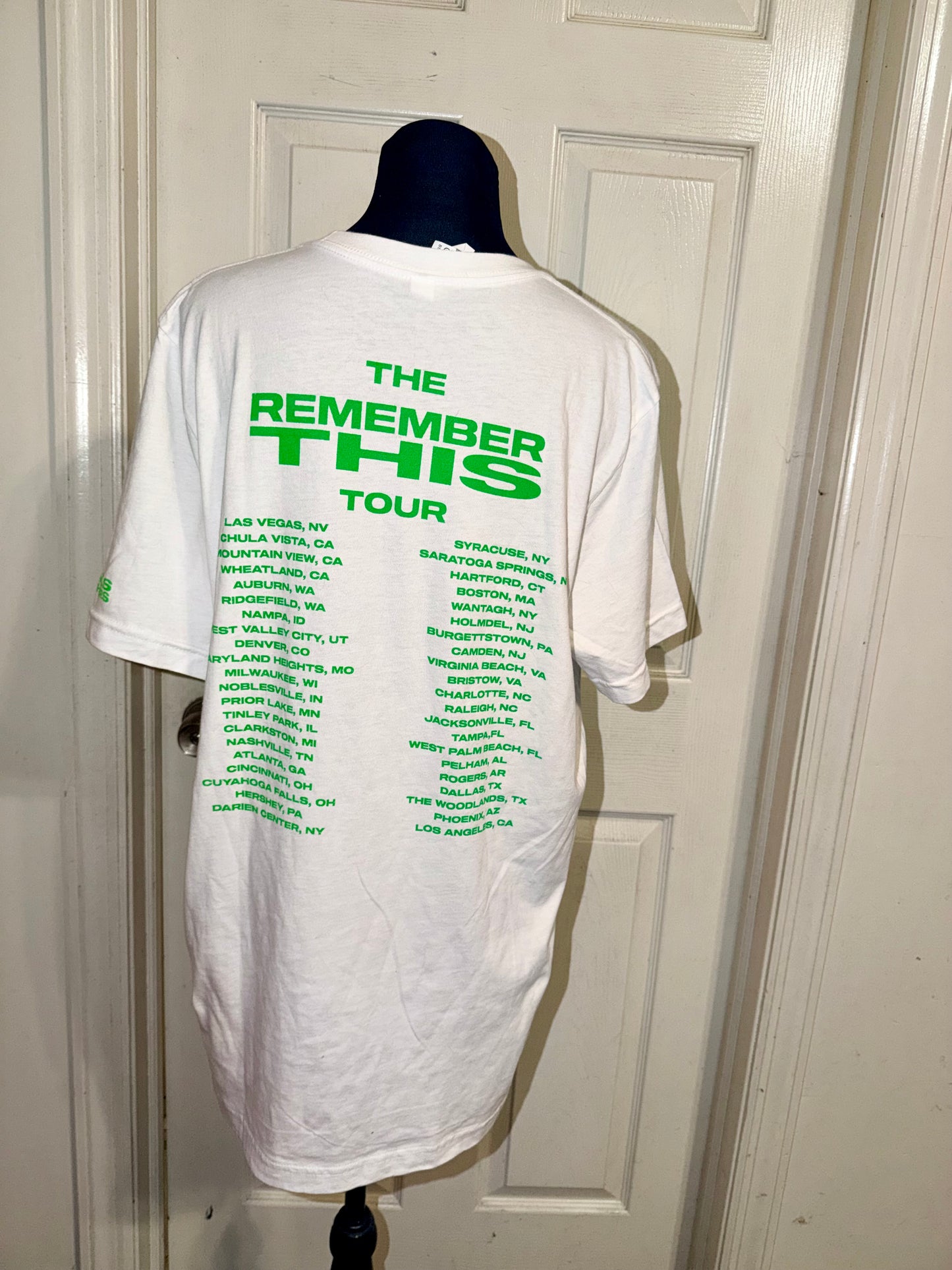 Jonas Brothers Double Sided Oversized Tee