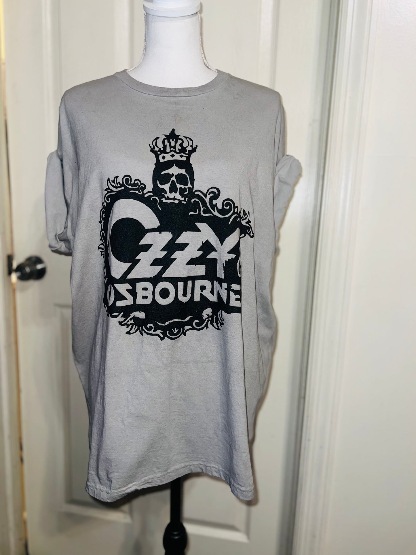 Ozzy Osbourne Oversized Distressed Tee