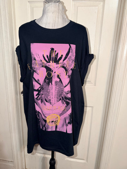 Sleep Token Double Sided Oversized Distressed Tee