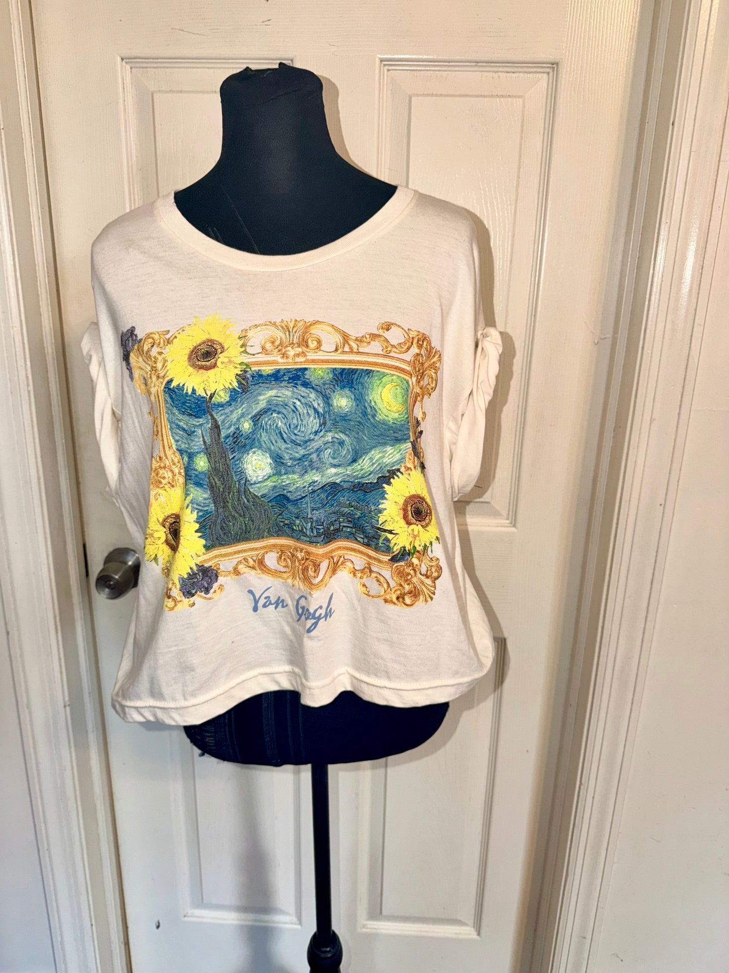 Vincent Van Gogh Cropped Tee
