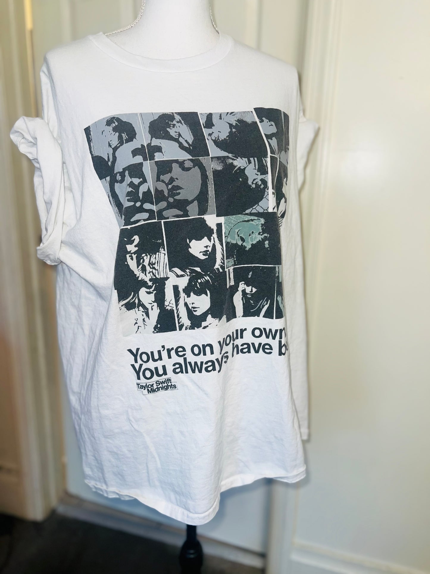 Taylor Swift Oversized Distressed Tee