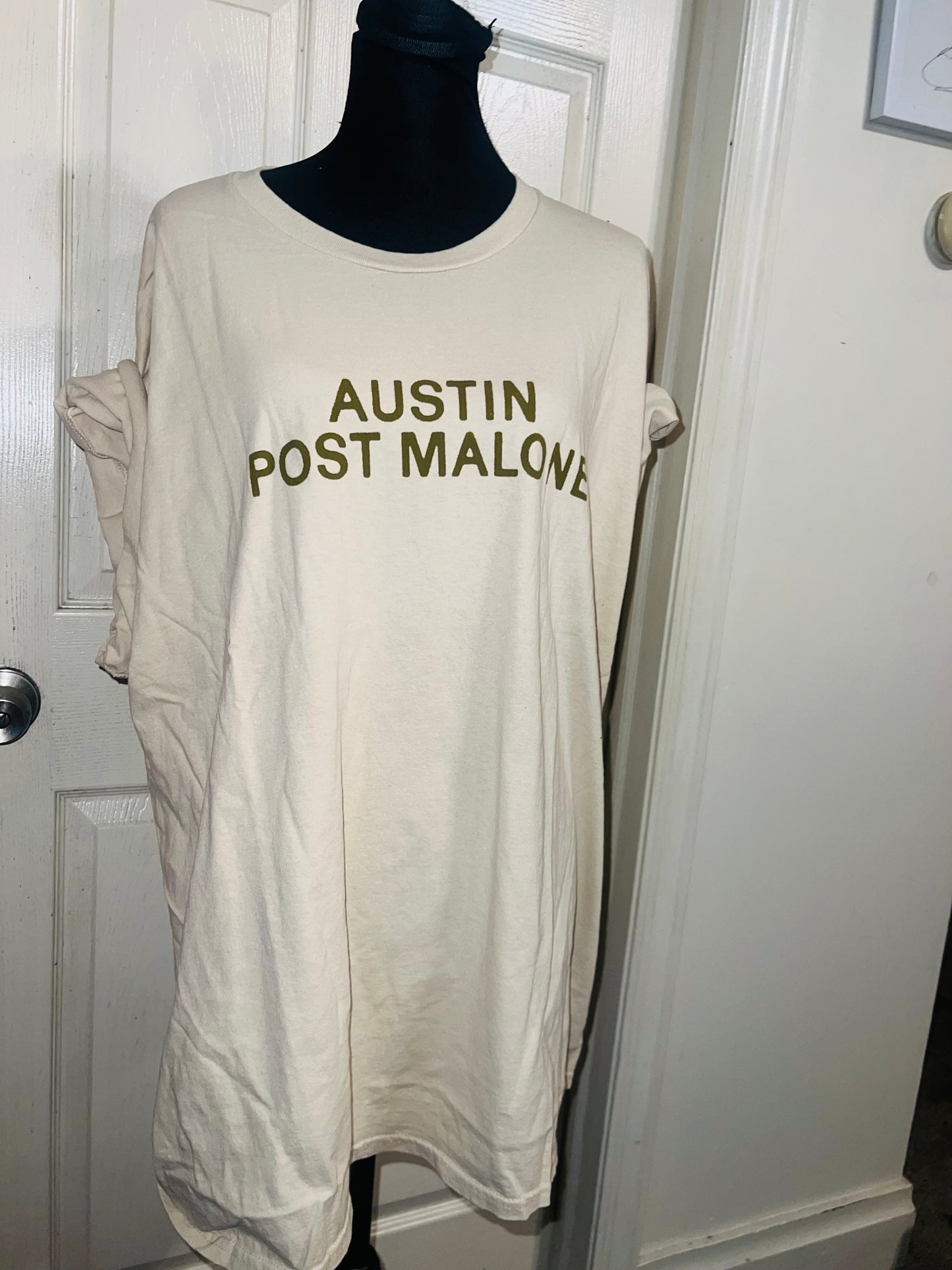 Post Malone Austin Double Sided Distressed Tee