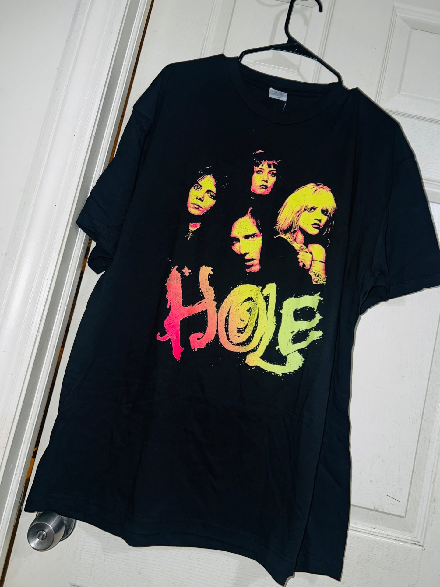 Hole Oversized Distressed Tee