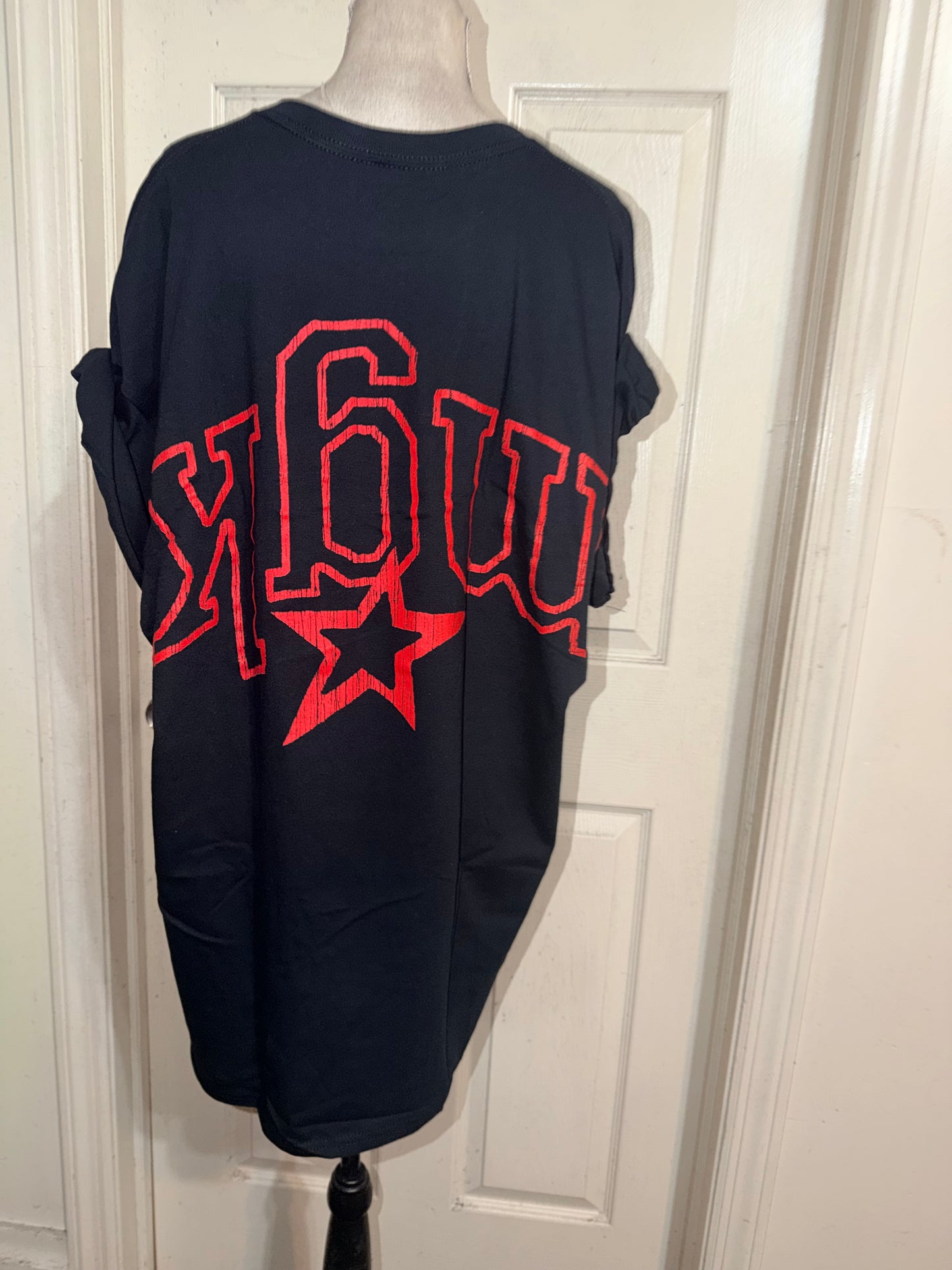 Machine Gun Kelly Double Sided Oversized Distressed Tee