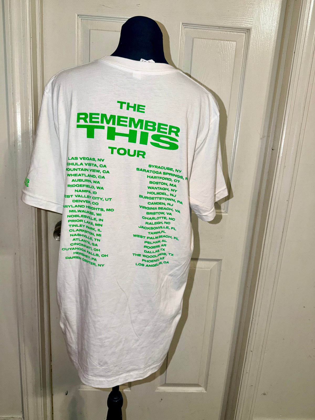 Jonas Brothers Double Sided Oversized Tee