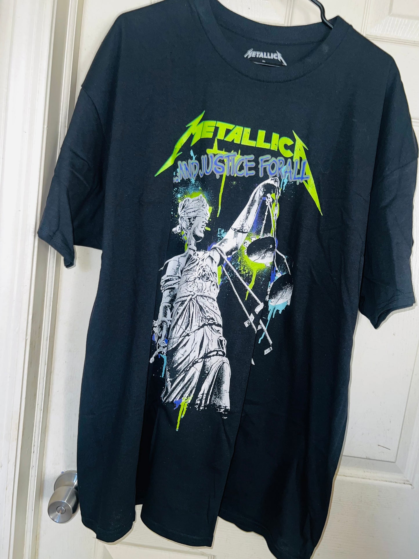 Metallica Justice Oversized Tee