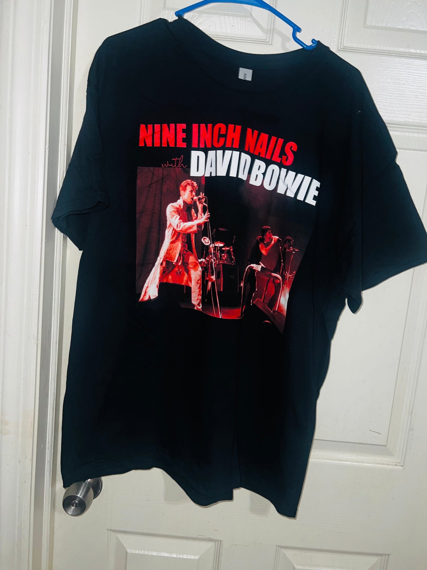 Nine Inch Nails and David Bowie Oversized Tee