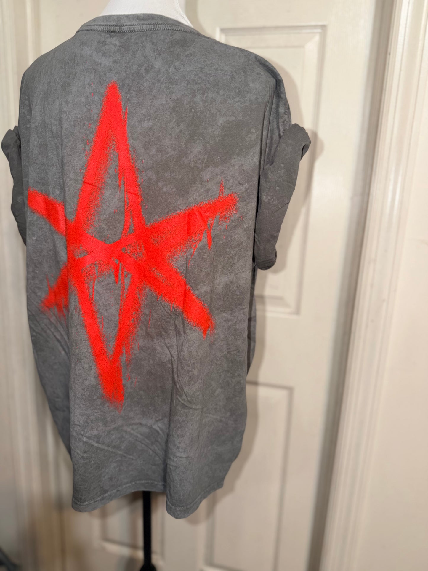 Bring Me the Horizon Double Sided Oversized Distressed Tee